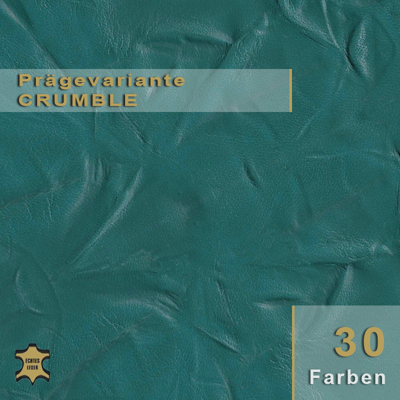 Design-Leder | Faltenoptik (Lederprägung Crumble) Design-Leder | Faltenoptik (Lederprägung Crumble)