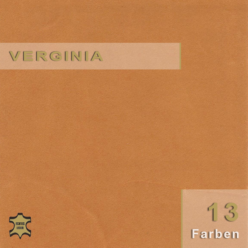Verginia | Pullup Verginia Pullup Leder - Natürlich gewachstes Nappaleder mit edler Patina-Entwicklung.