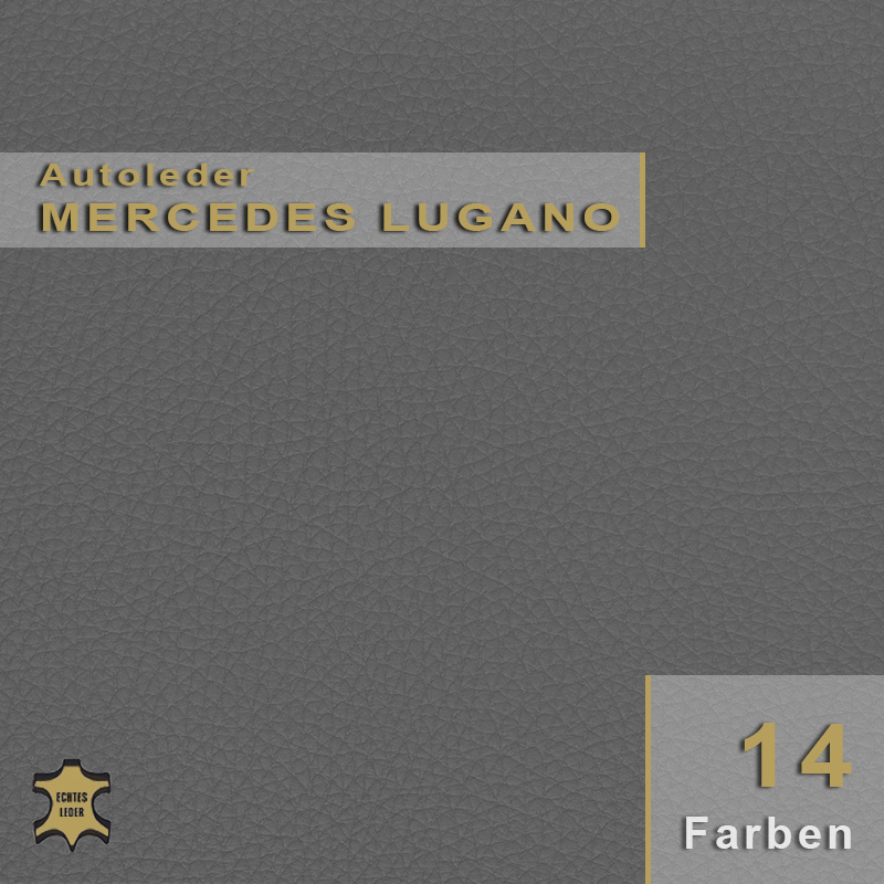 Mercedes Lugano Leder – Erstklassige Qualität für Ihr Interieur. Elegantes Mercedes Benz Lugano Automobilleder für hochwertige Sitzbezüge und Innenausstattungen in erstklassiger Erstausrüsterqualität kaufen.