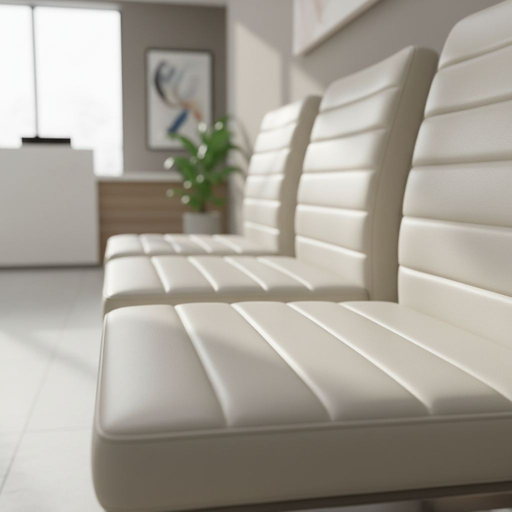 Pure Kombination | Kunstleder Outdoor purweiß | gesteppt