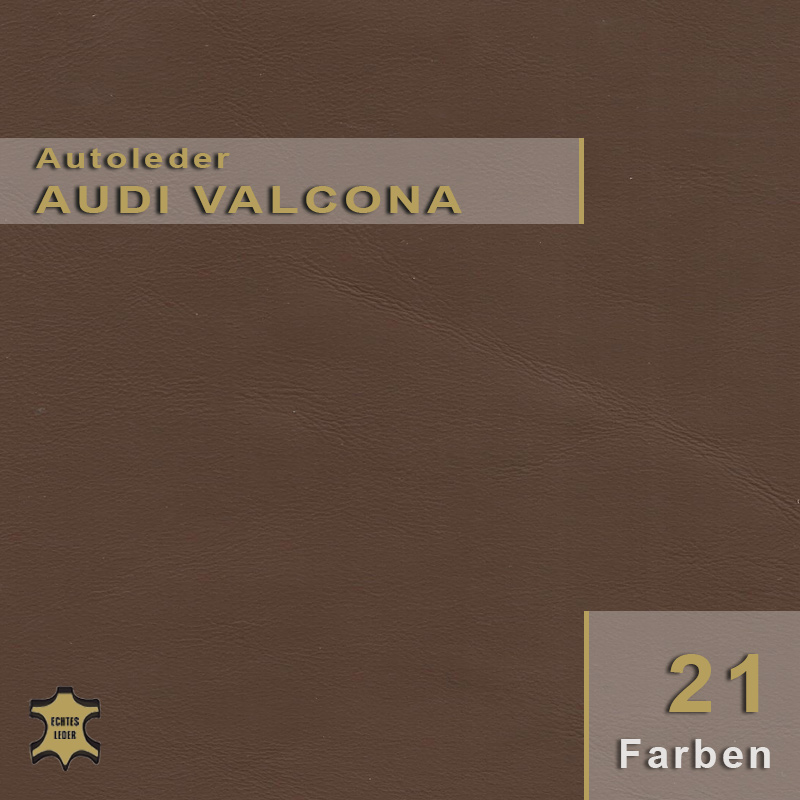 Audi Valcona Leder – Exklusivität für anspruchsvolle Fahrer. Hochwertiges Original Audi Valcona Automobilleder für luxuriöse Sitzbezüge und anspruchsvolle Fahrzeug-Innenausstattungen direkt online bestellen.