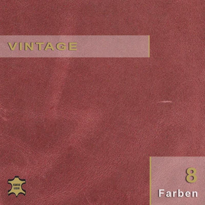 Vintage & Shabby – Zeitloser Look für moderne Klassiker. Charaktervolles Leder im Vintage und Shabby Style für authentische Restaurationen und trendige Retro-Möbel.