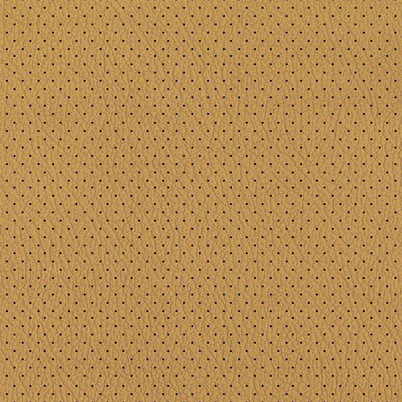  Perforiertes Autoleder | Oldtimerleder gelbbeige