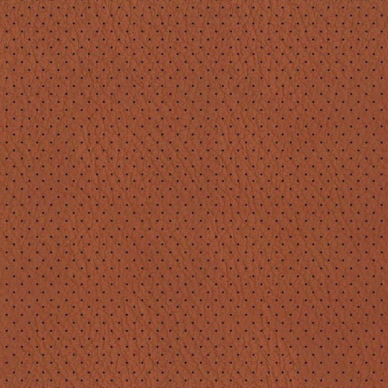  Perforiertes Autoleder | Oldtimerleder cognac