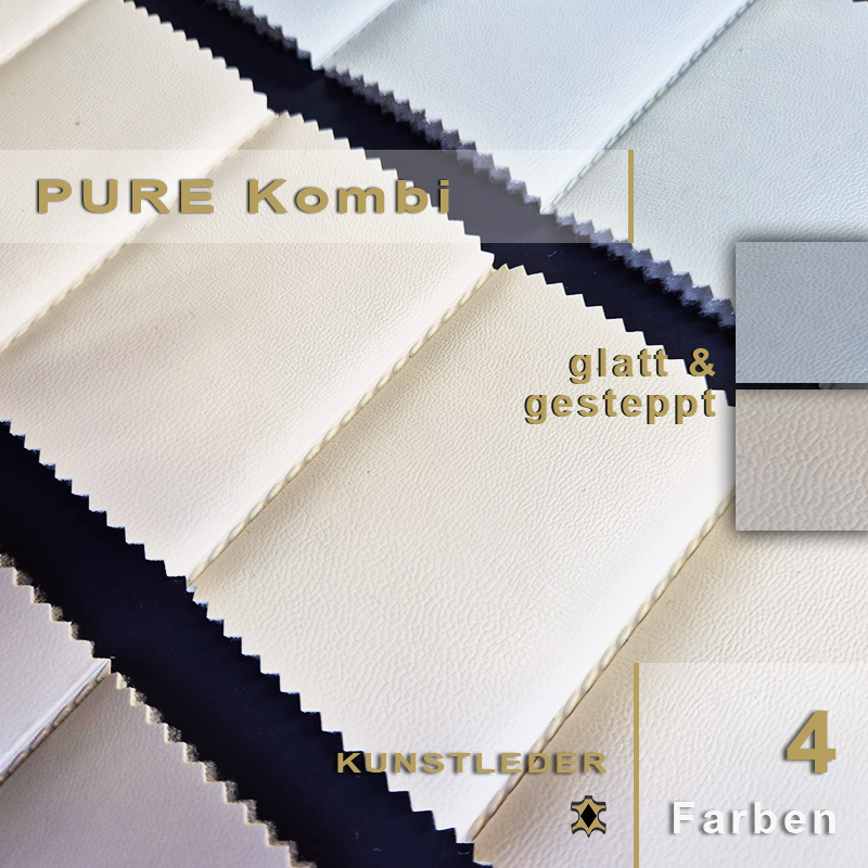 Outdoor Kunstleder – Wetterfest und UV-stabil für draußen. UV-beständiges Outdoor-Kunstleder Pure Kombination für Gartenmöbel, Terrassen und langlebige Außenbereiche direkt online bestellen.