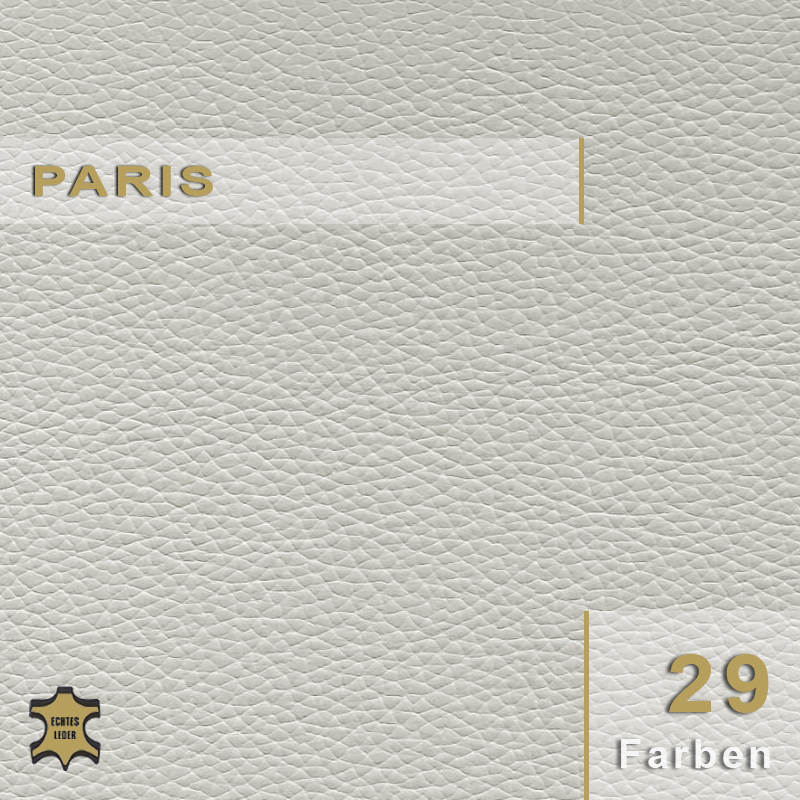 Paris Rindleder – Urbaner Chic für Ihre Polstermöbel. Elegantes Paris Rindleder mit feiner Struktur für anspruchsvolle Polsterprojekte und moderne Inneneinrichtungen.