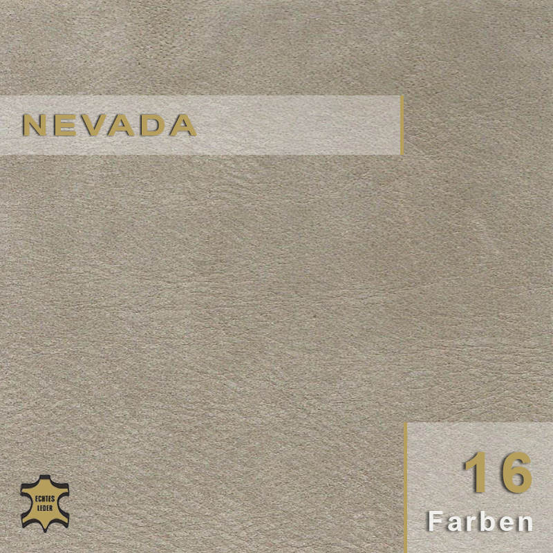 Nevada | Wasserbüffelleder Vintage Nevada Wasserbüffelleder - Nubukiertes Vintage-Leder mit charaktervoller Faltenstruktur.