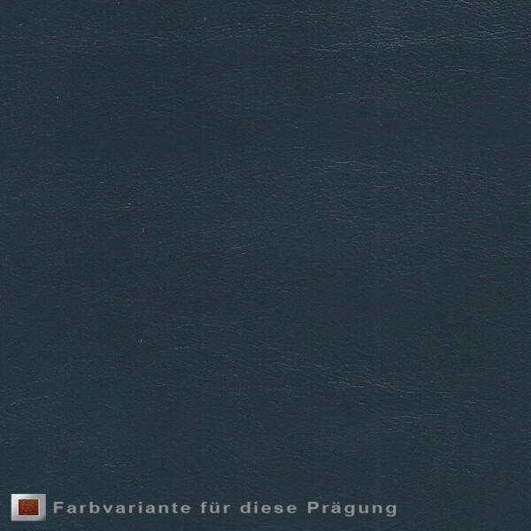 Echtleder | Ornamentoptik (Lederprägung Antique) grey blue