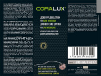 CORALUX® Lederpflege-Set für Autoleder