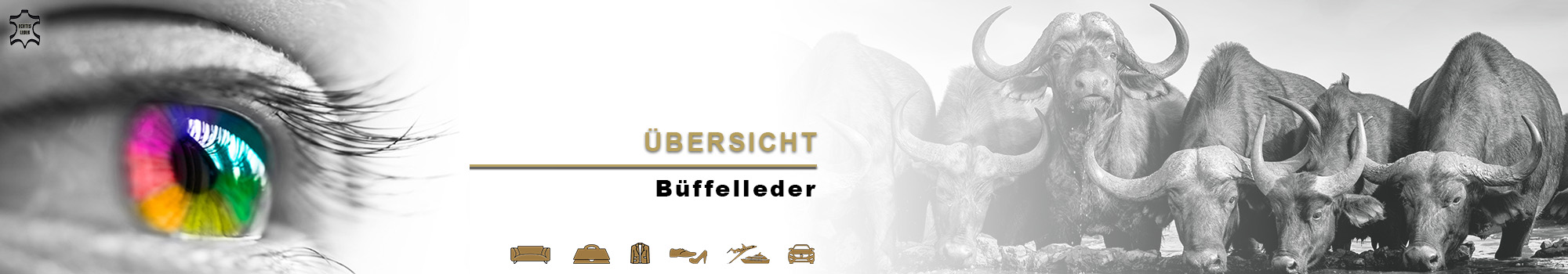 Kategorie Büffelleder